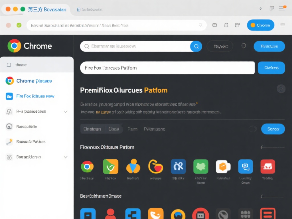 第三方浏览器插件平台：如Chrome插件网、Fir